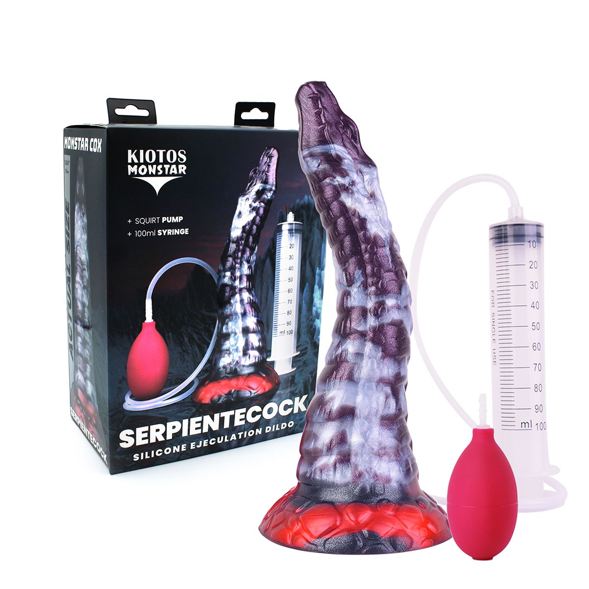 SerpienteCock Ejaculating Dildo